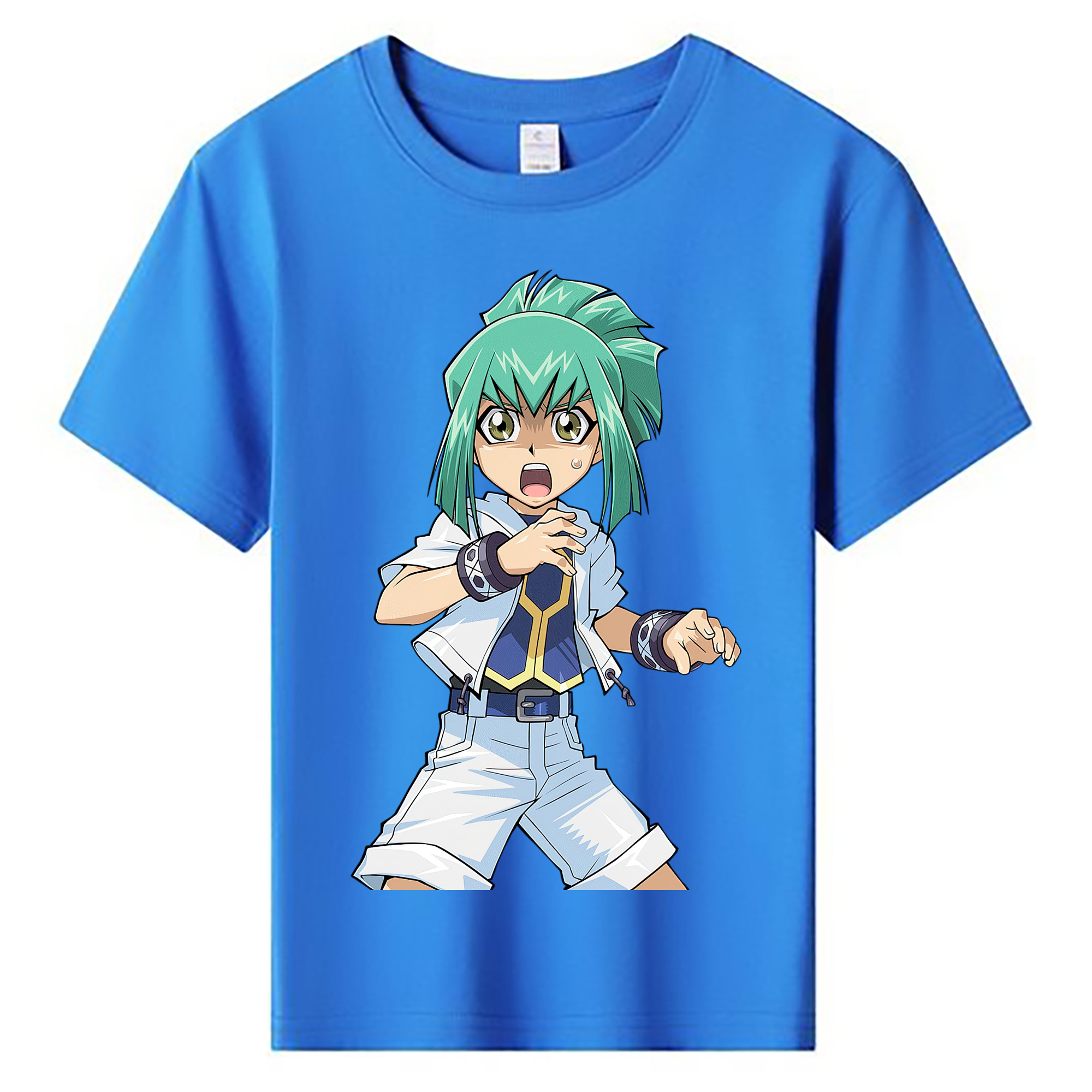 （画像用） 遊☆戯☆王 Yu-Gi-Oh! 綿100％キッズTシャツ（フロントプリント）
